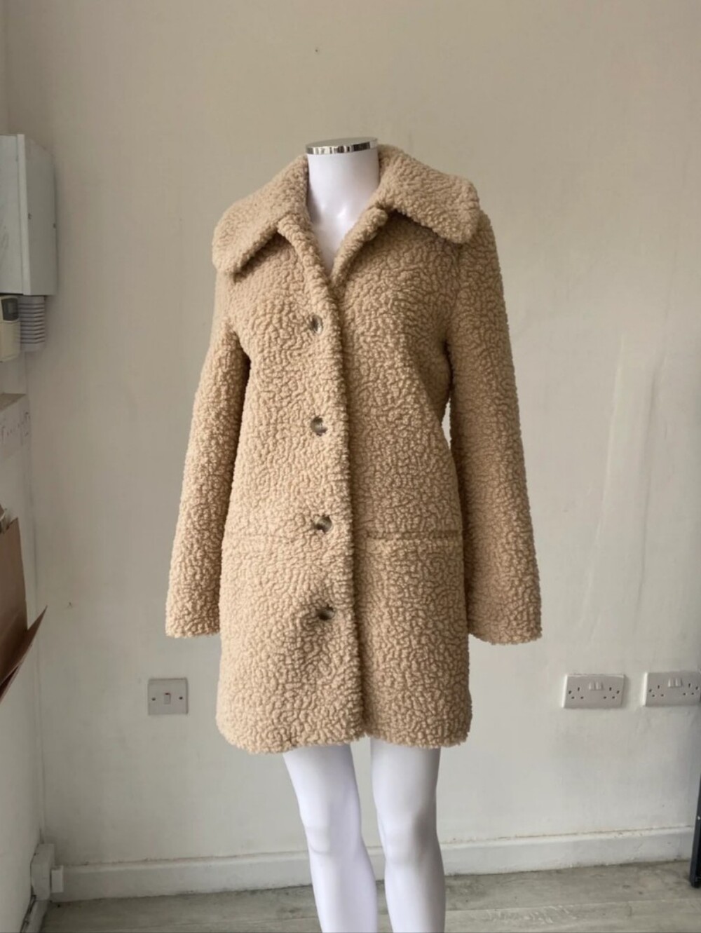 & Other Stories teddy coat